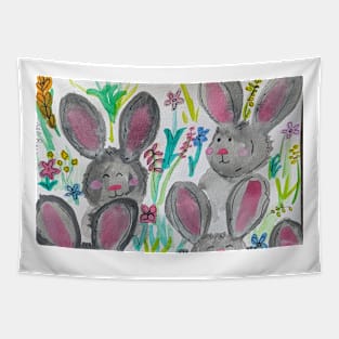 bunnies Tapestry