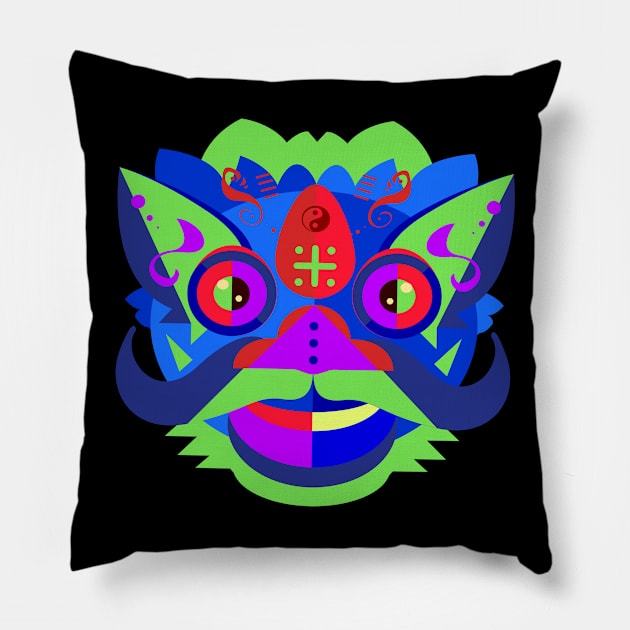 chinese dragon Pillow by FromBerlinGift