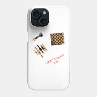 Chess sticker pack! Chess not checkers! Phone Case