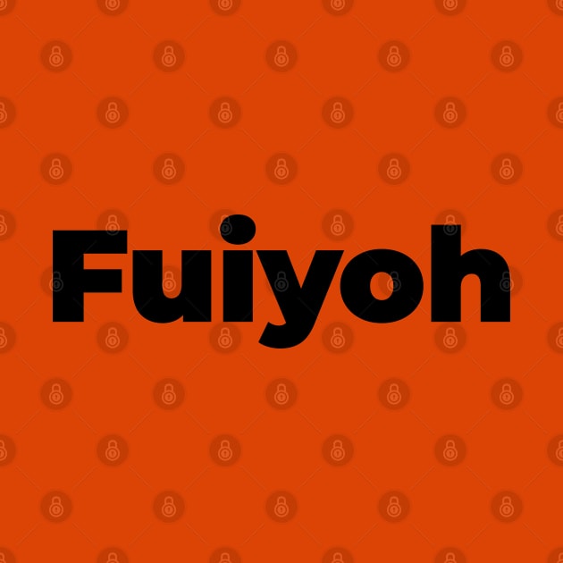 Fuiyoh by Bunny Prince Design