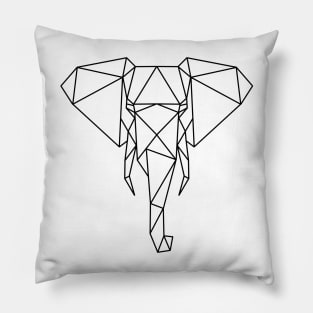 Geometric elephant Pillow