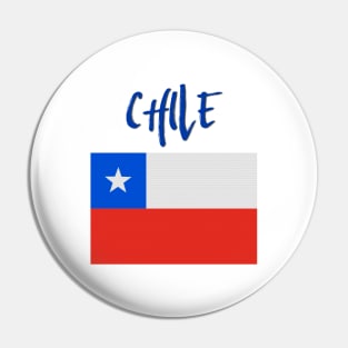 Chile Flag Pin