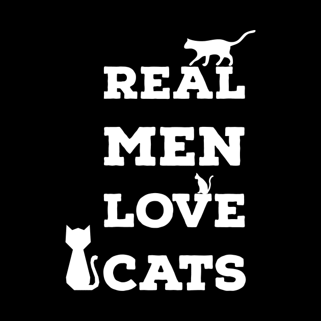 Real men love cats by Room Thirty Four