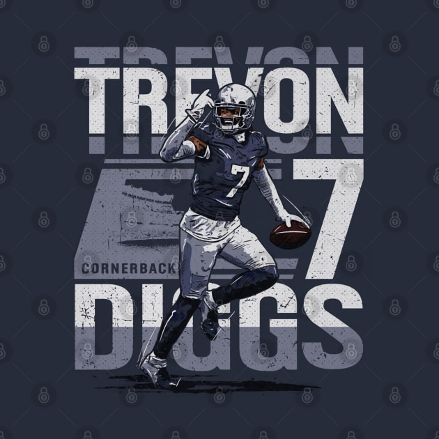 Trevon Diggs Dallas Player Name by Chunta_Design