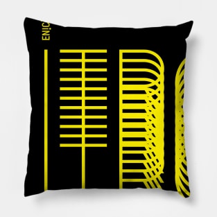 yellow nitro Pillow