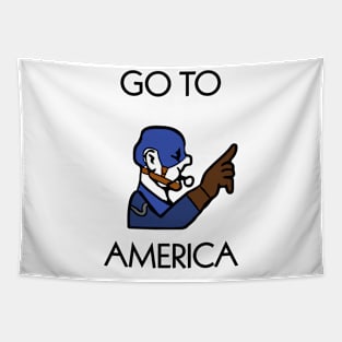 Go to America Tapestry