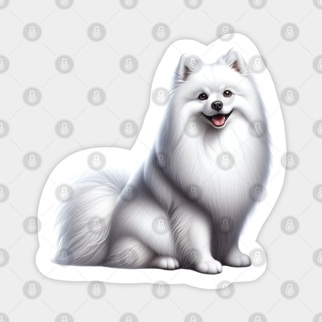 American Eskimo Dog Magnet by millersye