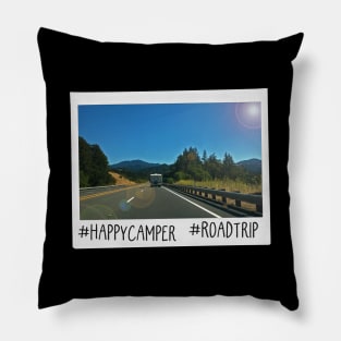 snapshot road trip (hashtags) Pillow