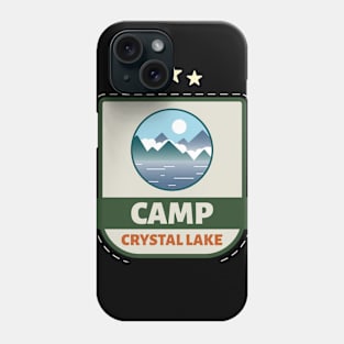 Camp Crystal Lake Faux Patch Phone Case