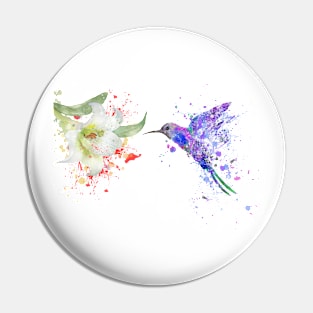 Hummingbird Pin