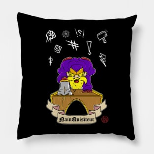 The Inquisitor Dwarf Pillow