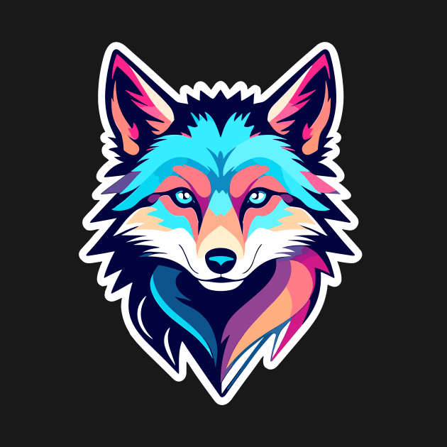 Wolf Illustration by FluffigerSchuh