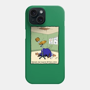 Chair Inspector Job Hazard Phone Case