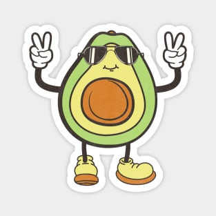 Cool Avocado Fruits lover Magnet