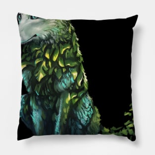 Forest Wolf Pillow