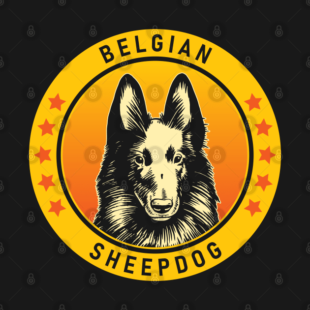 Belgian Sheepdog Portrait by millersye