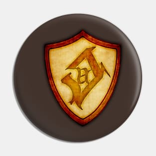 Wood Burn Protection Rune Pin