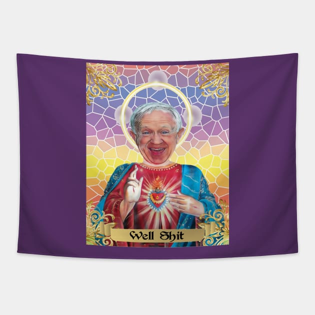 Funny Leslie Jordan Tapestry by CreatingChaos