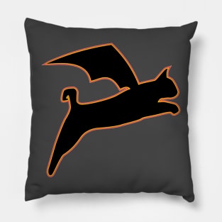 Bat-Cat Attack! Pillow