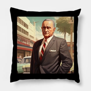 Lyndon B. Johnson Pillow