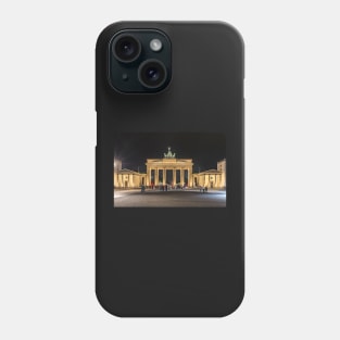 The Brandenburg Gate at Night - Berlin, Germany Phone Case