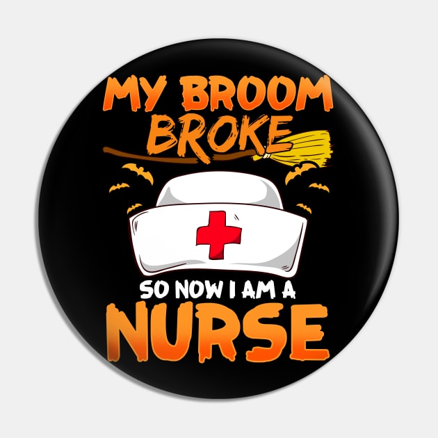 My Broom Broke, So Now I'm a Nurse! Pin by Jamrock Designs