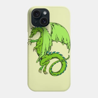 Green Dragon Phone Case