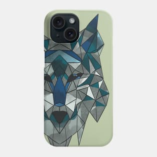 Polygonal Wolf Phone Case