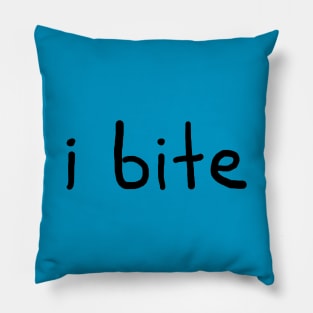 I Bite Pillow