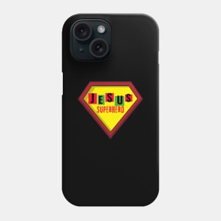 Jesus superhero Phone Case