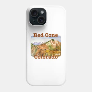 Red Cone Pass, Colorado Phone Case