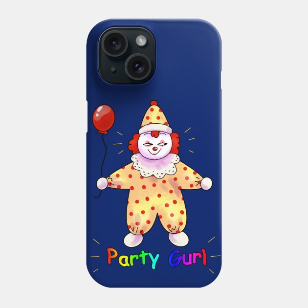 Party Gurl Phone Case by ScaredyKai