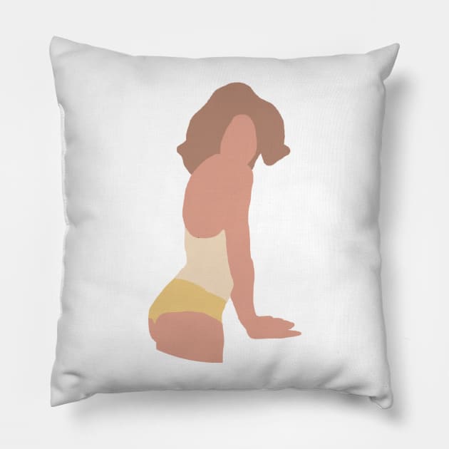 Kylie Gold Hot Pants from Spinning Around Pillow by popmoments