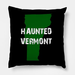 Original Haunted Vermont Logo Pillow