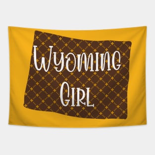 Wyoming Girl Tapestry