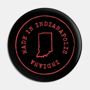 Made in Indiana T-Shirt Pin