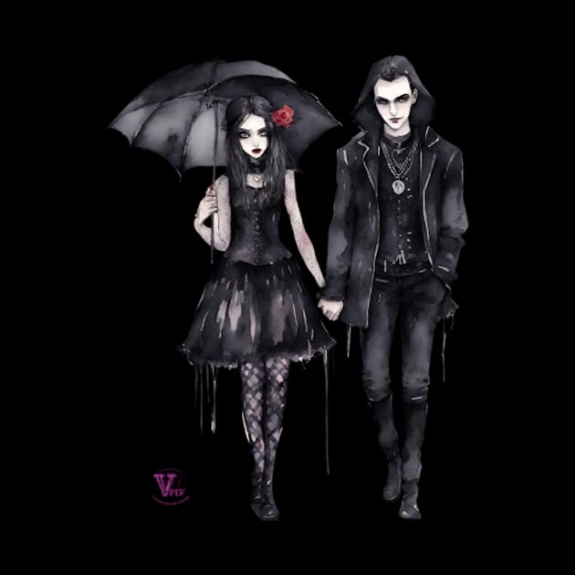 Romantic Dark Couple by Viper Unconvetional Concept