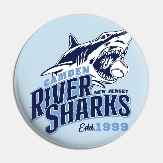 Camden Riversharks Pin by MindsparkCreative