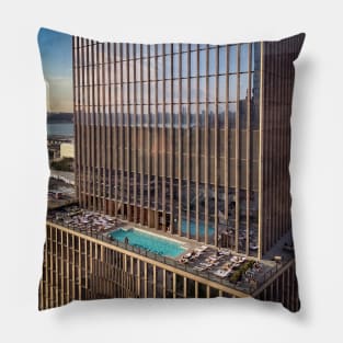 Hudson Yards Skyscraper Manhattan NYC Pillow