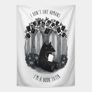 I'm a book eater Tapestry