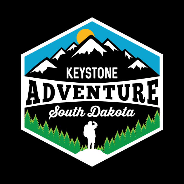 Keystone Adventure South Dakota Hiking Wilderness by SouthDakotaGifts