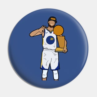 Steph Curry Championship - Golden State Warriors Pin