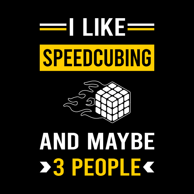 3 People Speedcubing Speedcube Speedcuber Speed Cubing by Good Day