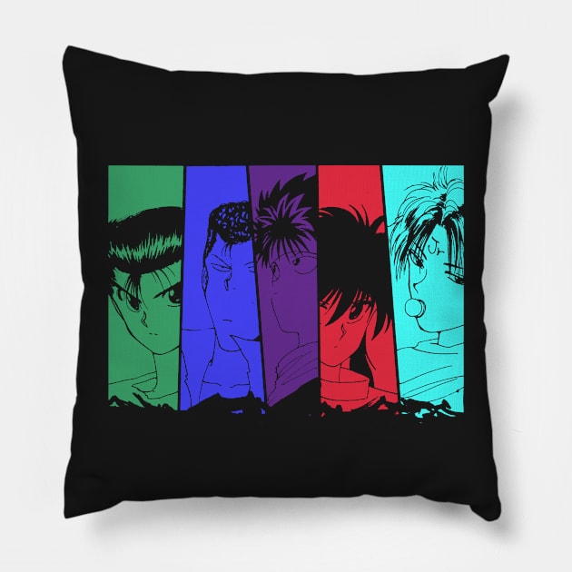 Ghost Fighter Pillow by Phox