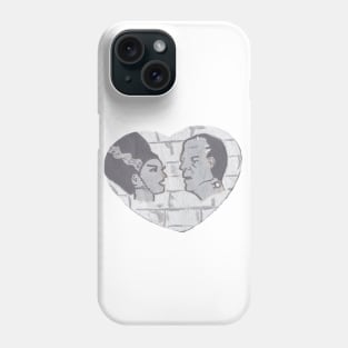 Frankenstein and the Bride Phone Case