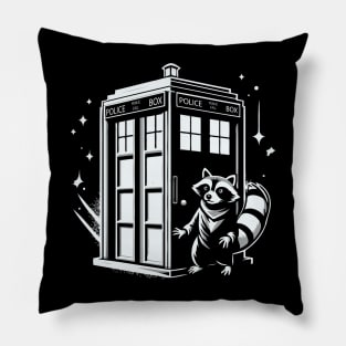 Doctor Racoon Pillow