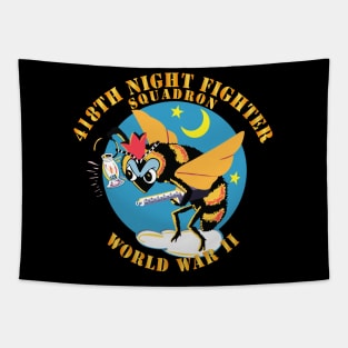 AAC - 418th Night Fighter Squadron - WWII Tapestry