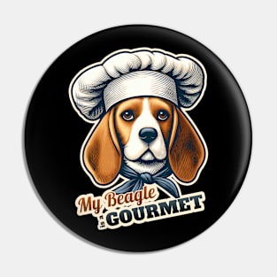 Beagle Chef Pin