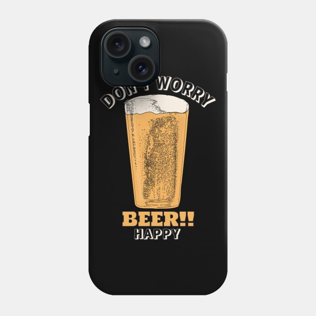 Vintage Happy Drink Phone Case by KewaleeTee