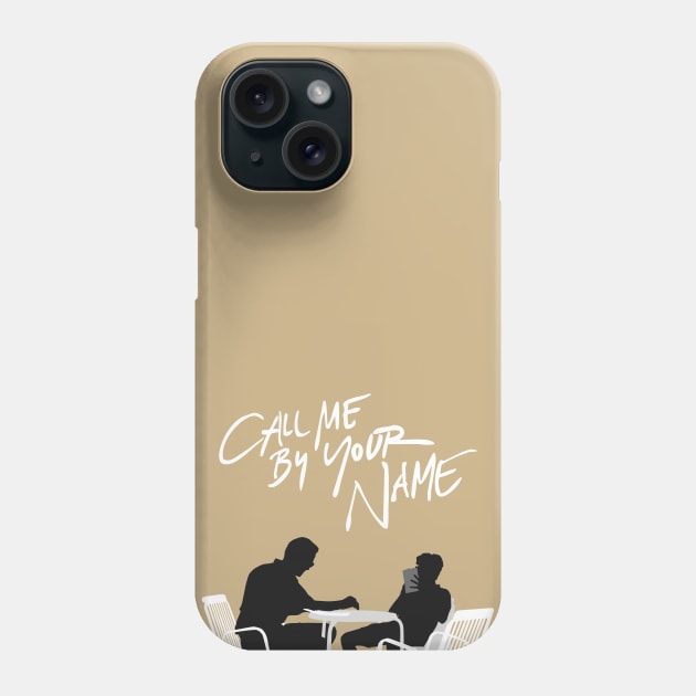 CMBYN Plaza Scene - Orange version Phone Case by honeydesigns